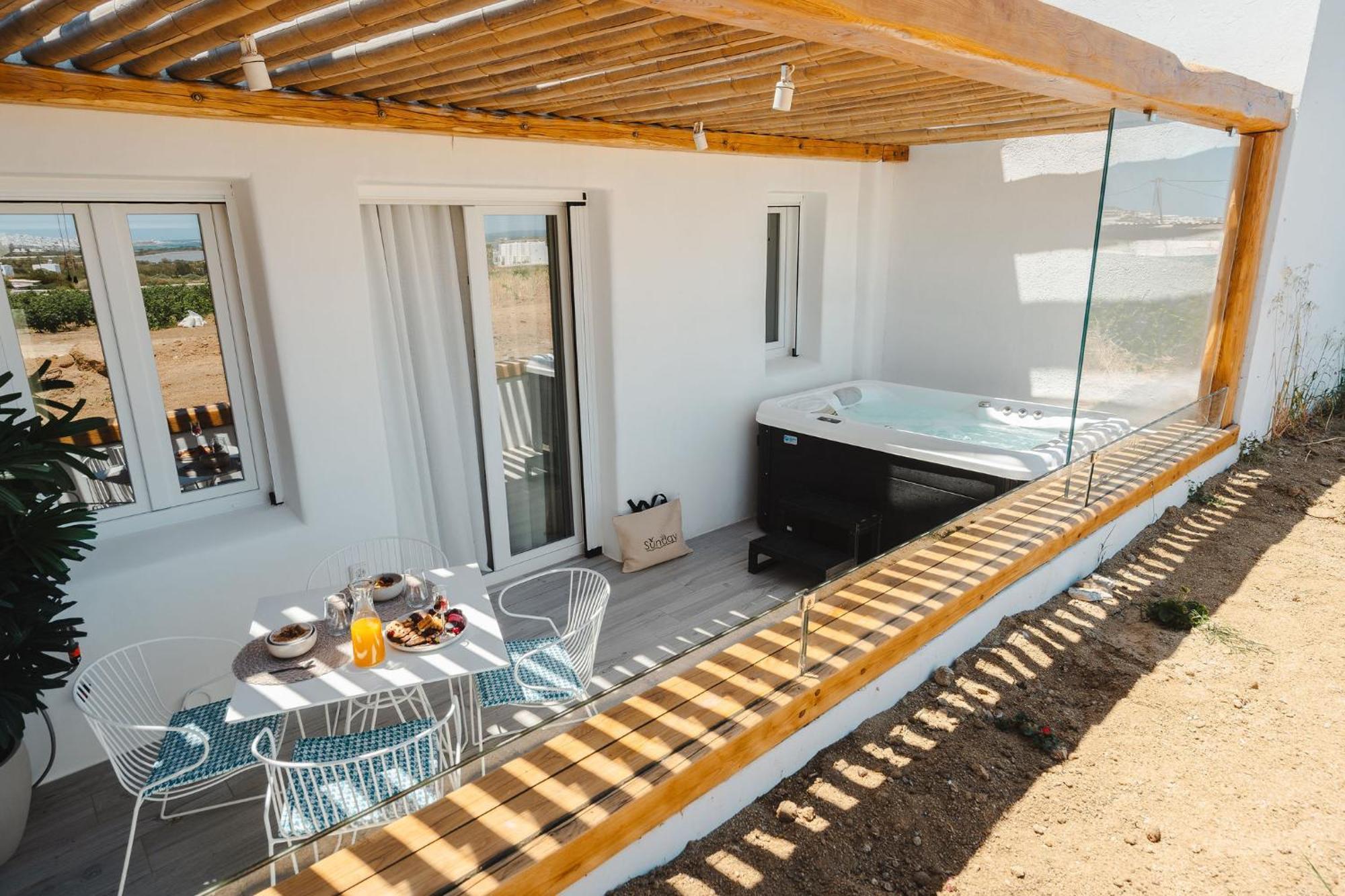 Sunday Luxury Suites Agia Anna  Ngoại thất bức ảnh